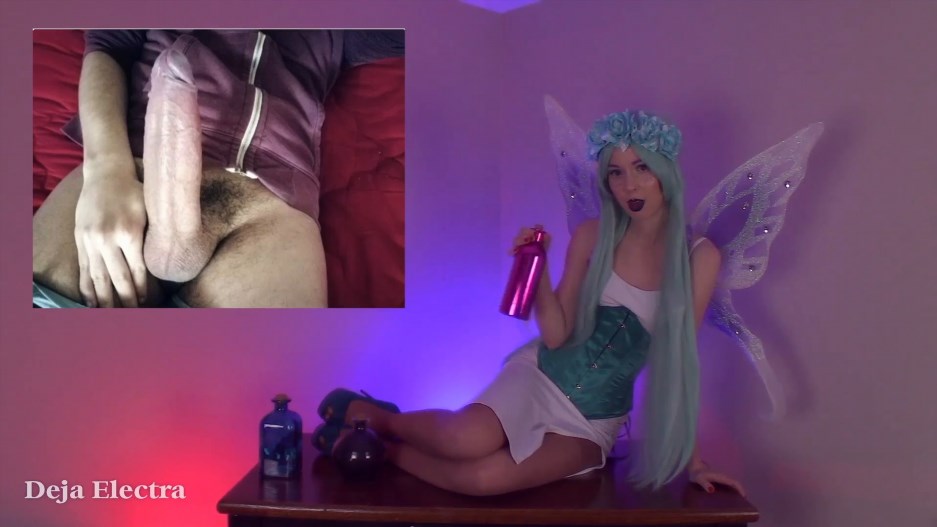 Deja Electra - Fairy Seduces You And Makes You Stroke To Cock